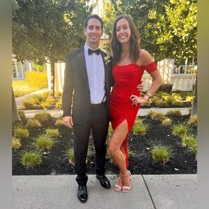 Hello Molly Red High Low Dress